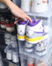 Foldable Clear Sneaker Display Box - 4 Pack - White, Large - [WAYTRIM]