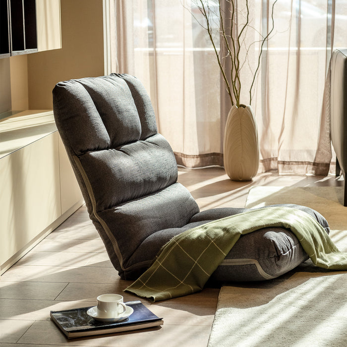 Indoor Adjustable Folding Padded Floor Chair - [WAYTRIM]