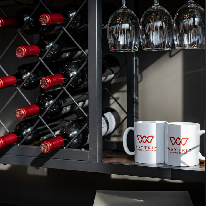 Wine storage online display